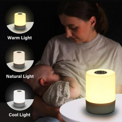 Lampe Chevet LED - 1 Pièce - Sans Fil Intensité Variable USB - Camping Enfant Aucunely (1/5)