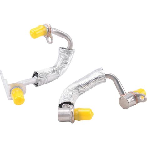 Paire de durites de refroidissement de turbocompresseur - compatible BMW X3 X4 X5 N20 N26 F25 (références 11538853292 et 11538853293) - lot de 1 (1/5)