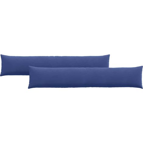 Maison Exclusive - Sofakissen 2 Stück Polizeiblau 200 x 40 cm Cor