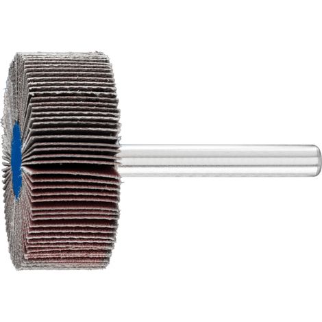 PFERD TOOLS Korund Fächerschleifer F Ø 40x15 mm Schaft-Ø 6 mm A320 für Feinschliff und Finish 10 Stk