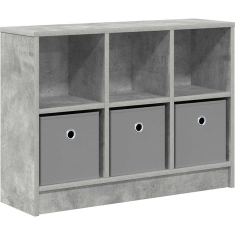 Sideboard with Drawer Concrete Grey 73.5 x 22.5 x 53.5 cm vidaXL (1/5)