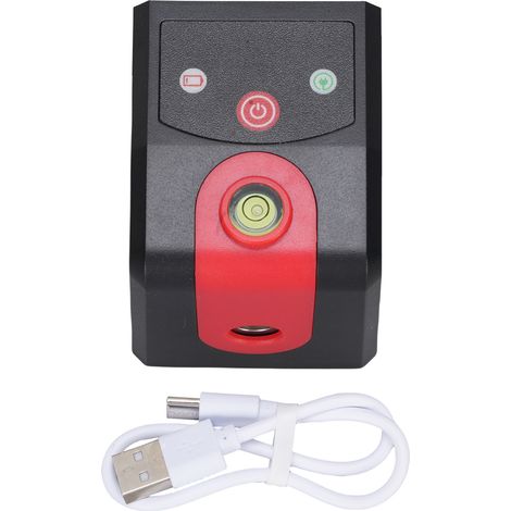 [JAMAIS UTILISÉ]Niveau laser portable autonivelant avec batterie rechargeable, chargement USB-C, 2 lignes, précision ±4,5 mm/3 mètres, étanchéité IP54, idéal pour la pose de carrelage, les plafonds et (1/5)