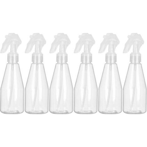 LAN Six flacons pulvérisateurs en plastique vides de 200 ml pour la désinfection, le jardinage et le nettoyage (1/4)