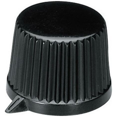 Tête de bouton rotatif OKW A1613560 noir (Ø x H) 19.9 mm x 15.5 mm 1 pc(s) D94842 (1/4)