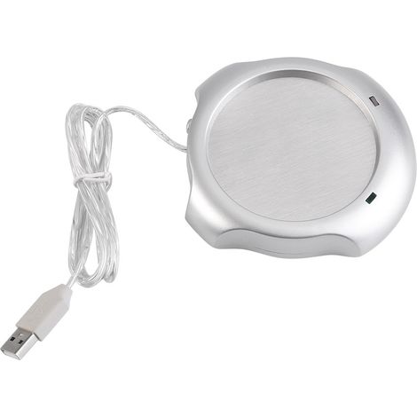 Sous-verre chauffant USB pour tasse, chauffe-tasse, chauffe-café et chauffe-thé. (1/5)