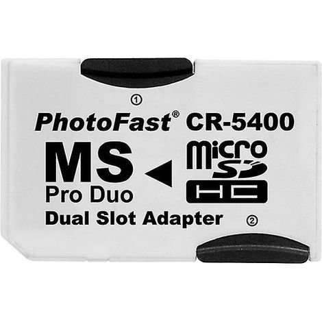 adaptateur Microsd Jusqu' Memory Stick Pro Dual Vit (1/4)
