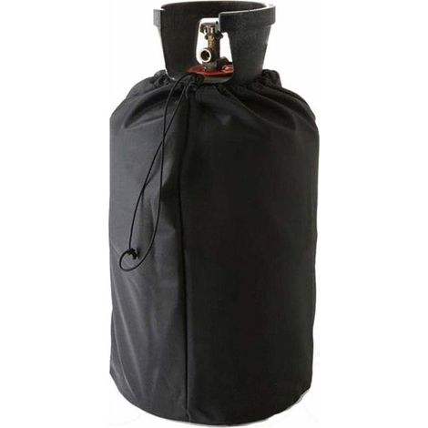 Housse De Réservoir De Propane, Housse De Protection Pour Bouteille De Gaz De 210D Avec Cordons Réglables, Couvercle De Réservoir De Gaz Oxford Anti-UV Imperméable Résistant Au Vent Pour Jardin Extér（