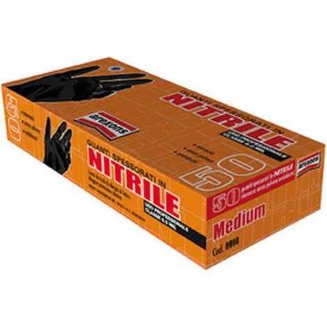 GUANTI NITRILE AREXONS SP. 0,28 MM TG. M DA 50 PZ