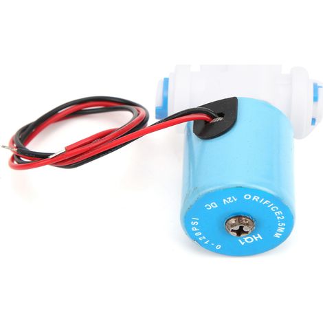 Électrovanne G1/4 po à temporisation automatique pour rinçage et contrôle du débit d'eau potable DC12V EC‑V60 (1/5)