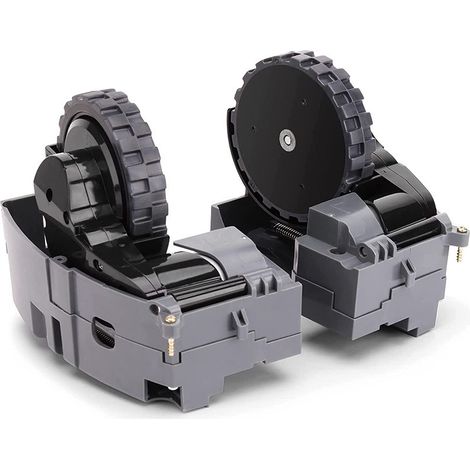 Convient aux accessoires pour robots balayeurs iRobot I7/E5/E6/i6/i8 : roues motrices gauche et droite, roues d'origine (1/2)
