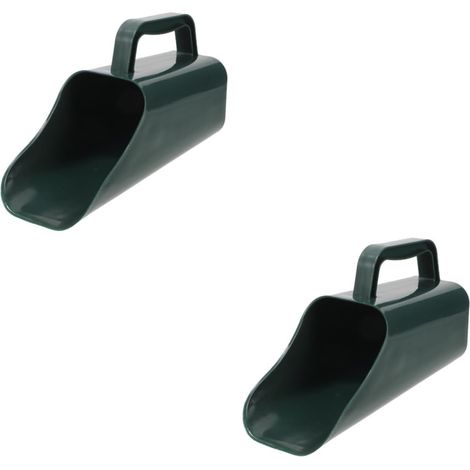 Outillage De Jardin 2 Pièces Pelle Multifonctionnelle Outil Plantes Écopes De Sol Jardinage Art Terre Scoops Pelles à Bêche Cuillère à Terre En Pot Pelle à Main De Jardin Plastique Réutilisable (1/5)