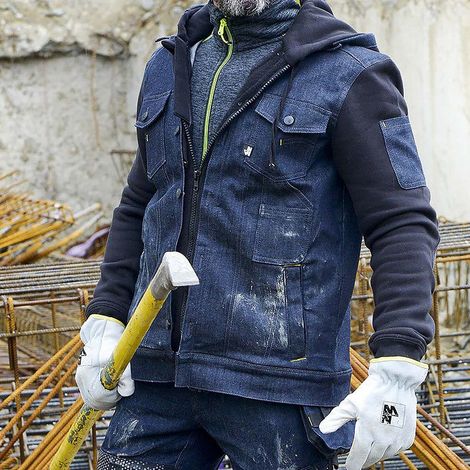 Chaqueta de trabajo NORTH WAYS Pitt Raw Jean