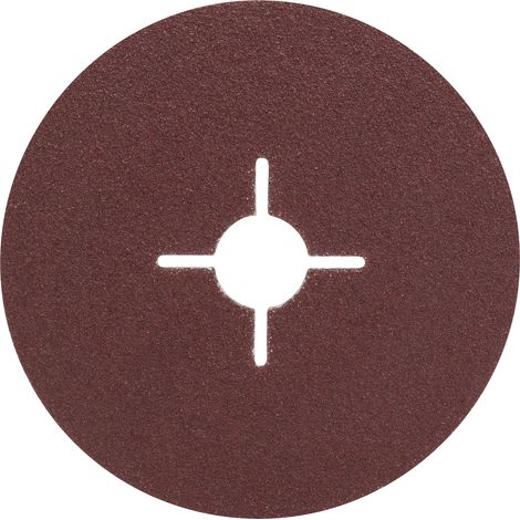 Boch Accessories Disques abrasifs sur fibres pour meuleuses angulaires, set de 5 pièces, au corindonD = 125 mm G = 60, 5 pièces (1/2)
