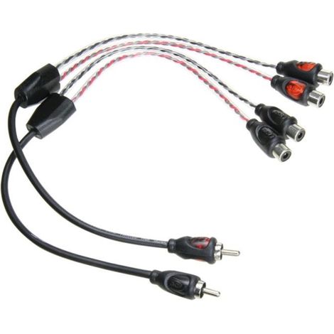 ACV Symphony Splitter Cinch 2x Stecker - 4x Buchse (1/2)
