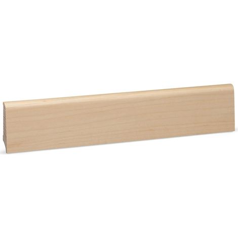 KGM Sockelleiste Coburger Profil Ahorn furniert 14 x 60 mm 2,4 m