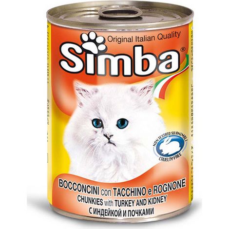 BOCCONCINI PER GATTI 'SIMBA' tonno - gr 415 24 PZ (1/5)
