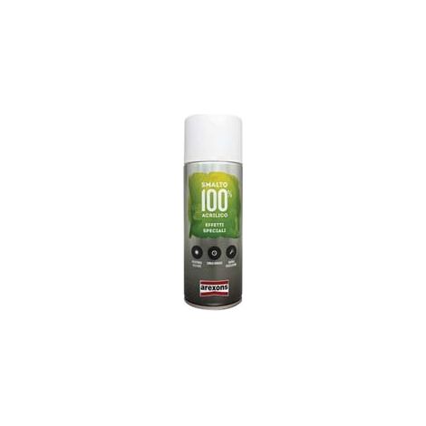 SMALTO 100% ACRILICO DIAMANTATO SPRAY- - ml.400 diamantato nero (3708) - 6 pezzi AREXONS
