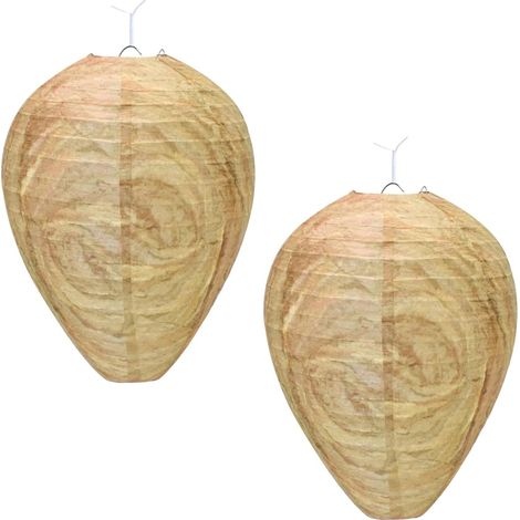 Dekorative Hängefalle für Wespen und Hornissen, ideal für Terrassen und Gärten