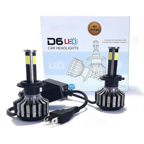 Coppia lampadine H7 D6 fari auto led lampade 4200 lumen 6000K centralina 38W (1/3)
