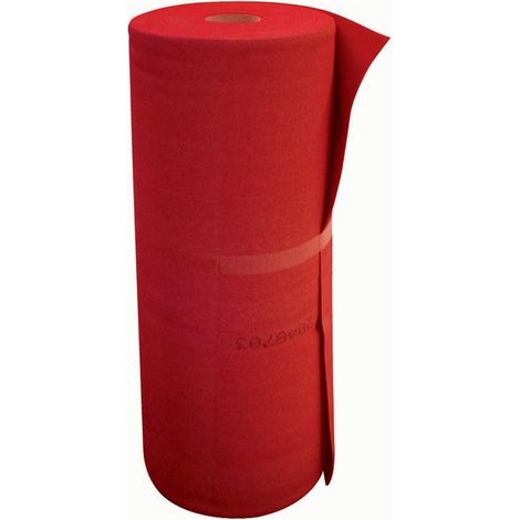 Natale Tappeto Rosso Natalizio Rotolo da 40 metri lineari Altezza 100 cm (1/2)