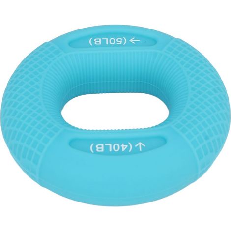 Anneau D'entraînement - Résistance Réglable 40-50 Lb - Pour Renforcement Avant-Bras Et Préhension - Silicone - 1 Pièce (1/5)
