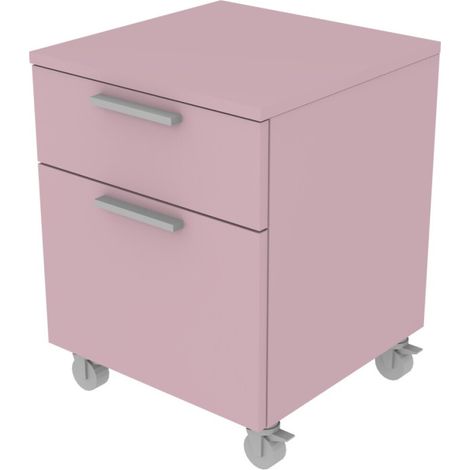 Cassettiera colorata per cameretta o ufficio - Soluzione salvaspazio con chiusura rallentata - Cipriaf3c4ff