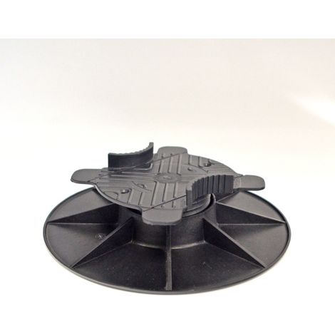 Plot terrasse - Lambourde larg. max. 72 mm - Hauteur réglable de 3 à 5 cm - lot de 10 (1/5)
