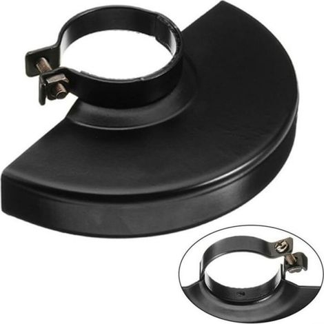 Carter De Protection - Meuleuse D'Angle - Diamètre 125 Mm - Intérieur 42 Mm - Métal Fer - Noir - Unité (1/5)