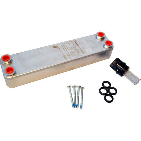 Danfoss Service Kit Wärmeübertrager EvoFlat 4.0 Typ 1 gelötet, rostfreier Stahl, 183B0507 (1/2)