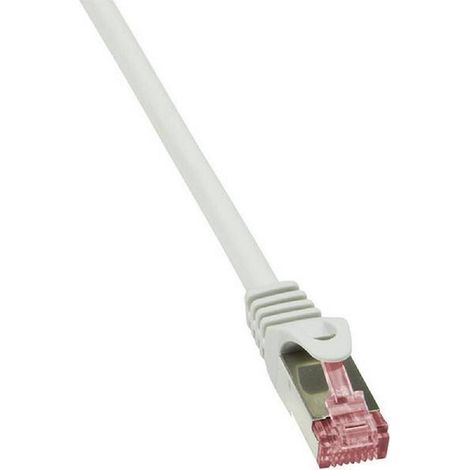 Cable reseau gris 3.00m SFTP Blinde RJ45 cat6 Snagless