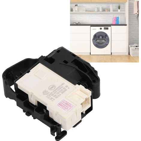 Serrure de Porte Électrique 00128D 250V pour Lave-Linge à Tambour Sanyo DGF6031W DGF60311BCG
