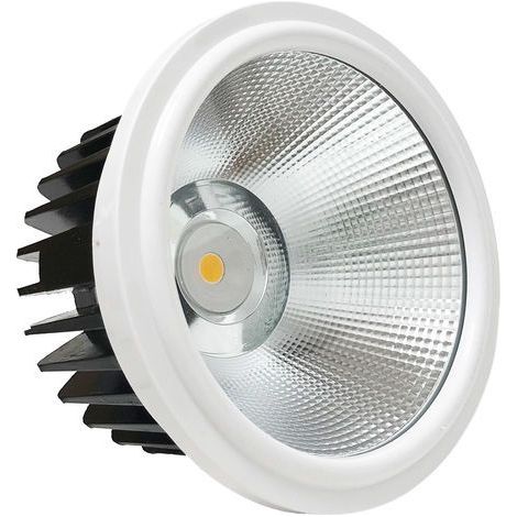 Ampoule LED 20W AR111 COB Rond - Blanc Chaud 2300K - 3500K - SILAMP (1/4)