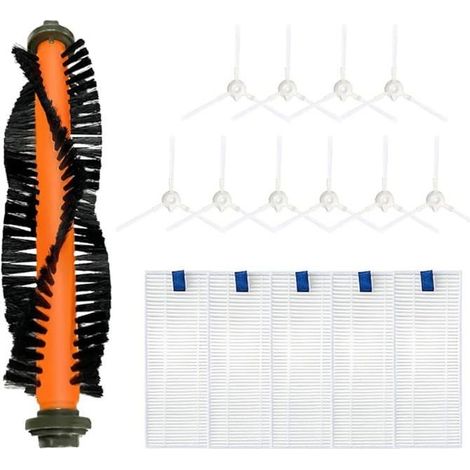 16-teiliges Hauptseitenbürsten-Set für den Saugroboter Explorer Series 20 RG687 RR682 RR. Staubsaugerbürsten und Zubehör. (1/5)