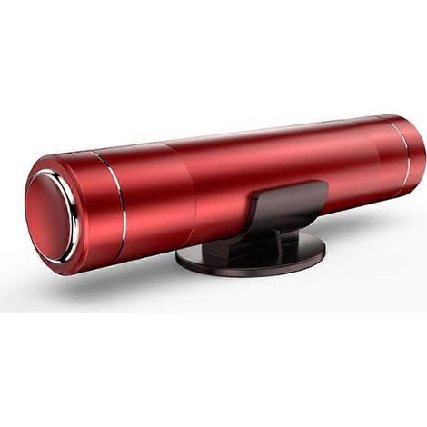 Brise-vitre HHXS avec outil de coupe, lot de 2 marteaux d'extraction de voiture, brise-vitre, marteau de sauvetage sous-marin, marteau de voiture - (Rouge) (1/5)