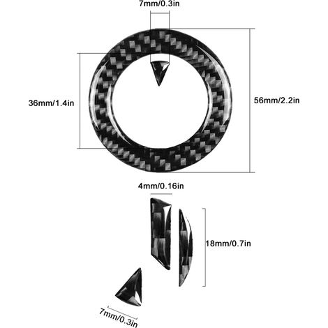 Fahrzeugmodifikation: Dekoratives Volkswagen-Logo-Emblem aus Kohlefaser am Lenkrad (1/5)
