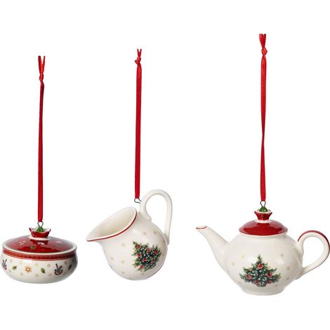 Ensemble Ornements Café Noël Ornements De Noël à Suspendre - Villeroy Et Boch (1/3)