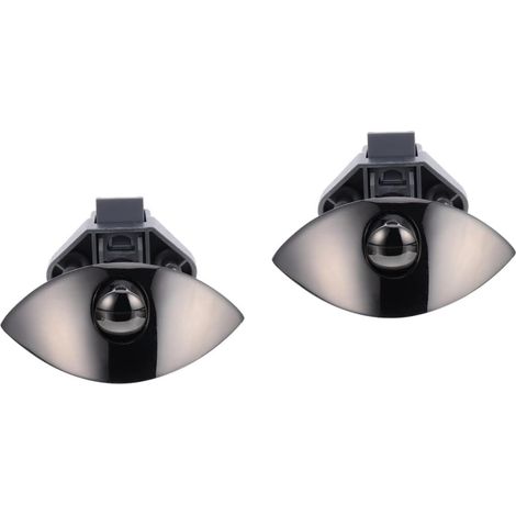 Serrure à bouton, poussoir en alliage Hemoton (2 pièces) (1/5)