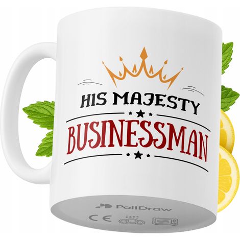 Lustige Kaffeetasse für Geschäftsleute mit witzigem Textdesign – ideal für Geburtstage, Namenstage und Feiertage. Hochwertige Tasse für besondere Anlässe im Büro oder Homeoffice. Farbe: Weiß, 330 ml.