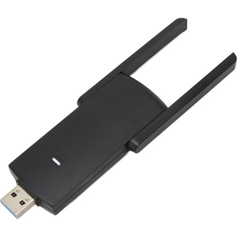 Adaptateur WiFi USB 3.0 avec 2 antennes 5dBi, double bande 2,4 GHz et 5 GHz, 1300M, pour PC Windows 11/10/8/8.1/7/Vista/XP (1/5)