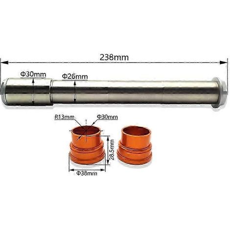 Bague d'axe de moyeu de roue avant de moto compatible avec KTM EXC SX SXF XC XCF HUSQVARNA FC FE TC TE 125 250 350 450 LXWHBYV (1/4)