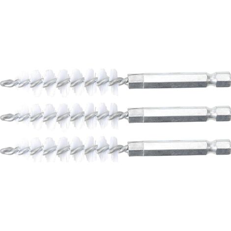 Spazzola in nylon 12 mm 6,3 mm (1/4") 3 pz. (1/4)