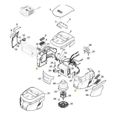 CARTER MOTORE 80V NERO ORIGINALE STIGA - 118810740/0