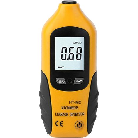 Hochpräziser digitaler 2450-MHz-Mikrowellenleckdetektor mit LCD-Anzeige und tragbarer Hintergrundbeleuchtung