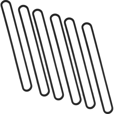 6 joints de rechange en mousse qualité supérieure pour machine sous vide, bande d'étanchéité (1/5)