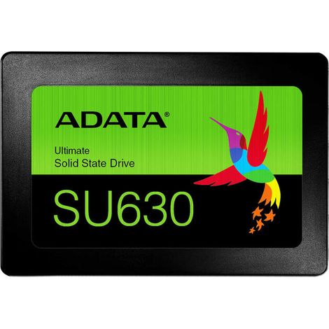 ADATA Ultimate SU630 SSD interno de 1,92 TB 3D NAND de 2,5" SATA III de 6 Gb/s (ASU630SS-1T92Q-R) (1/4)