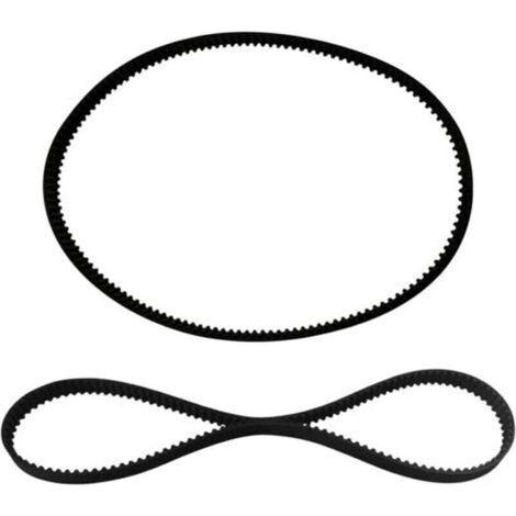 ANDIAMO Lot de 2 courroies de rechange 120-3335 pour tondeuse à gazon Toro TimeMaster et tracteurs autoportées avec plateau de 76.2 cm. remplacement 265-610. 1203335 Courroie (1/5)