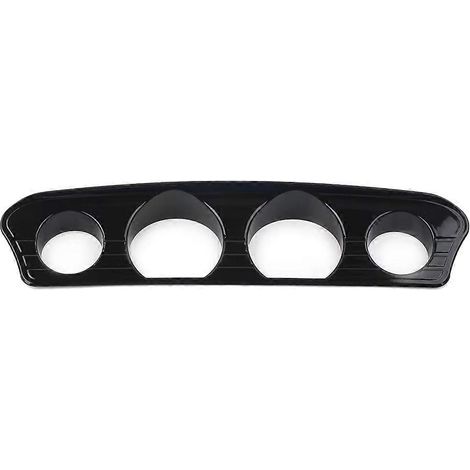 Cache-compteur rond pour moto Harley Touring Electra Glide Street Glide Ultra 2014-2025, noir brillant (1/5)
