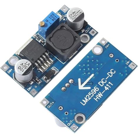 5 Pack LM2596S Buck Converter DC to DC Converter High Efficiency (1/4)