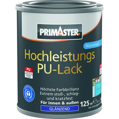 Primaster Hochleistungs PU-Lack weiß glänzend 125 ml Lack
