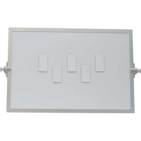 Magnetisch Symbool Balk 2x4 cm wit